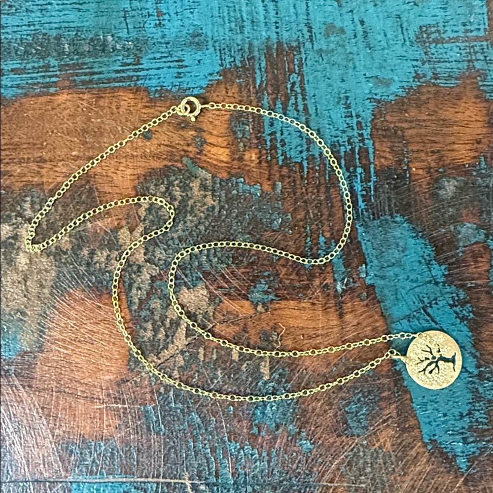 Victoria Cunningham “Arbit Vitae gold diamond necklace”. NWT from Sundance. - Picture 4 of 7